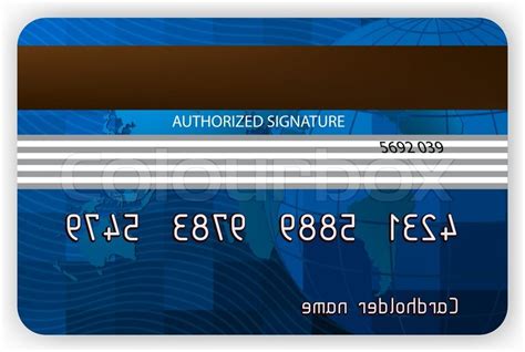credit cards  view   stock vector colourbox