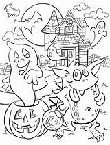 Coloring Haunted House Crayola Pages Print Hauntedhouse sketch template