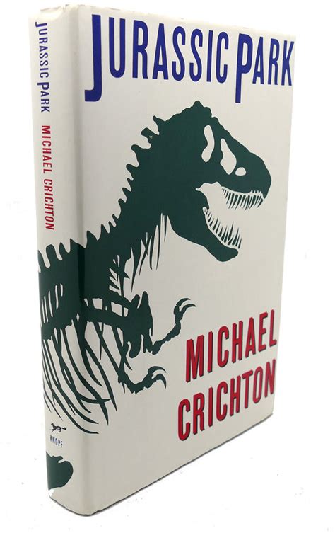 Jurassic Park By Michael Crichton Hardcover Book Club