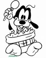 Goofy Disneyclips sketch template