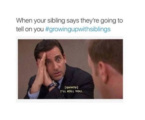 growing up with siblings 20 hilarious memes that sum up the love hate