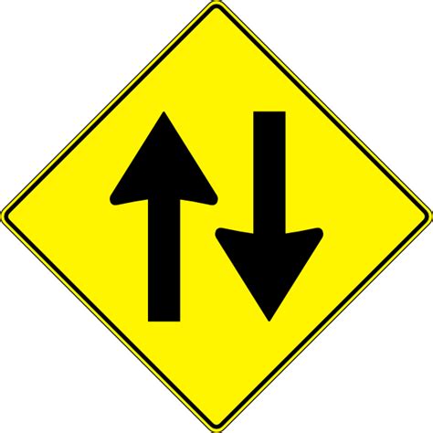 paulprogrammer yellow road sign   traffic clip art  clkercom