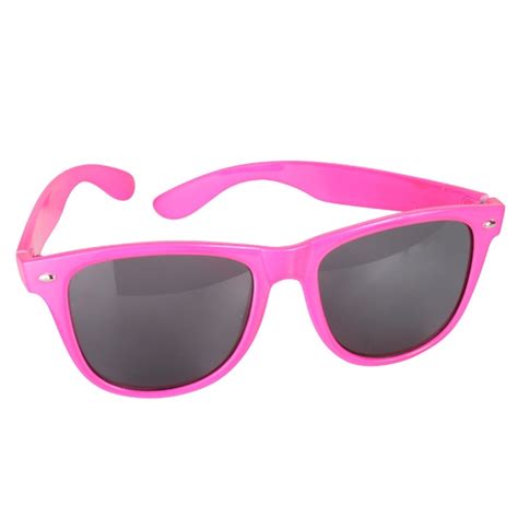 80s Neon Pink Sunglasses