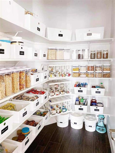 pantry organization storage ideas tips  tricks    space