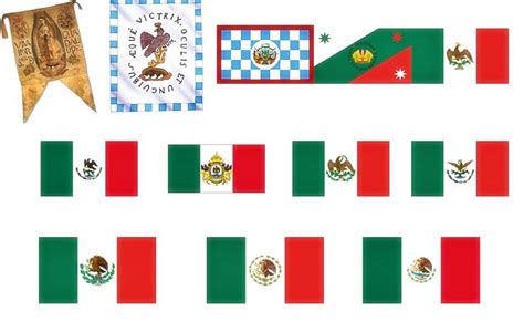 breve recorrido por la cambiante historia de la bandera mexicana
