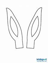 Easter Bunny Ears Bonnet Print Templates Coloring Pages Template Make Own Choose Board sketch template