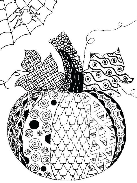 hard halloween coloring pages  adults  getcoloringscom