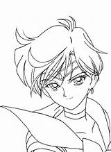 Uranus Coloring Sailor Moon Drawing Pages Blank Blanks Deviantart Color Getdrawings Getcolorings sketch template