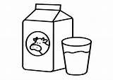 Litro Botella Cajas Lacteos Derivados Dibujar Botellas Productos Mantequilla Yogur Artículo Envasado Comer Childrencoloring Flashcards sketch template