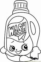 Shopkins Washer Coloringpages101 sketch template