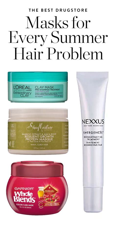 5 drugstore hair masks that will save your summer strands