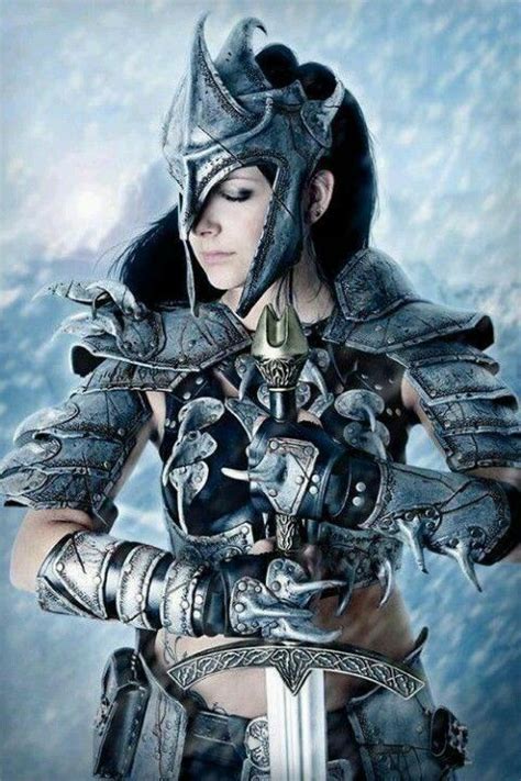 Damas Guerreras Taringa Warrior Woman Skyrim Cosplay Fantasy Warrior