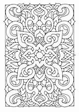 Coloring Pages Mandala Adult Awesome Colouring Adults Printable Books Color Print Sheets Embroidered Think Would sketch template