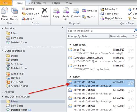 view email headers  microsoft outlook   conetix
