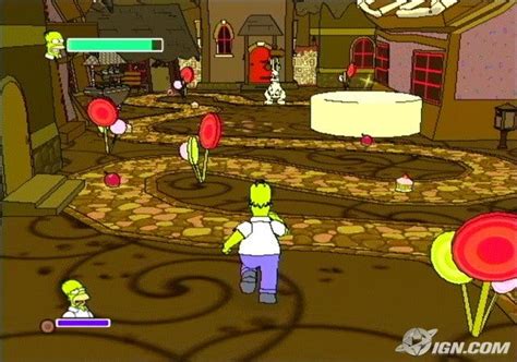 the simpsons screenshots pictures wallpapers playstation 2 ign
