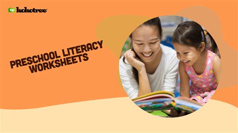 preschool literacy worksheets  printable  kokotree
