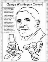 Booker Inventors Carver African Devin Getcolorings Btceuro Biography sketch template
