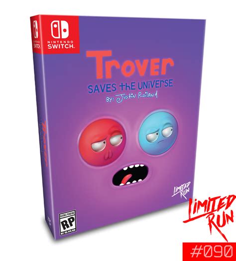 switch limited run  trover saves  universe collectors edition
