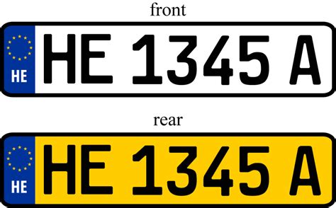 vehicle registration plates  heigard constructed worlds wiki