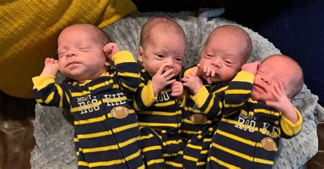mom delivers ultra rare identical quadruplets  covid  pandemic