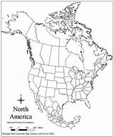 North America Blank Map States Printable State Coloring Outline Maps Pages Pdf Central Worksheet Carolina Symbols United Drawing Canada Kids sketch template