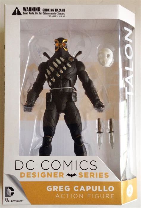 dc collectibles designer action figures series  talon action figure sold  dccomics dc