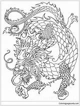 Chinese Dragon Coloring Line Pages Japanese Drawing Death Salesman Dragons Color Deviantart Drawings Detailed Printable Step Print Secretariat Getdrawings Colouring sketch template