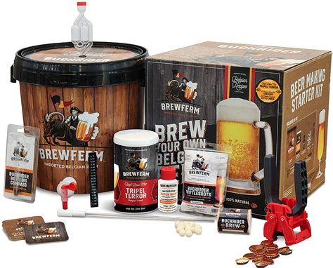 brewferm buckrider home brewing starter kit premium deluxe kit craft