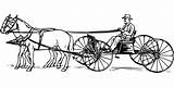 Wagon Carriage Cheval Buckboard Mewarnai Pixabay Delman Phaeton Fahrdienst Umwelt Mythologie Klimawandel Kutsche sketch template