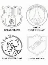 Ligue Ajax Coloriage Germain Saint Uefa Apoel Psg Ausmalen Coloriages Nicos Barcelone Madrid Ausmalbilder Malvorlagen Gruppe Morningkids Malvorlage sketch template