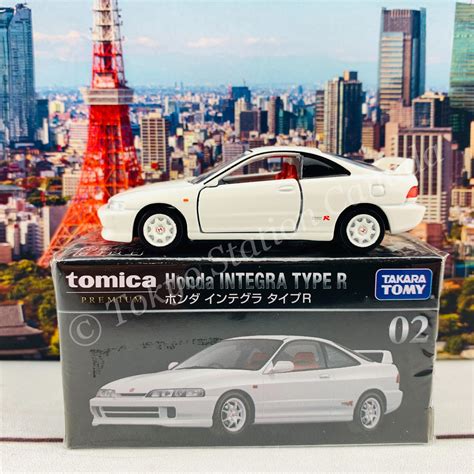 tomica premium  honda integra type  dc tokyo station