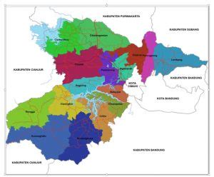 peta kabupaten bandung barat lengkap laman  notordinaryblogger