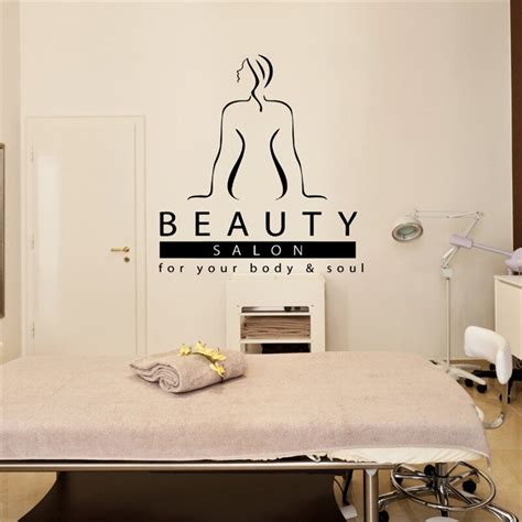 massage therapist spa woman beauty salon wall decal quote beauty salon