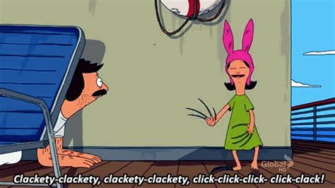 louise belcher find and share on giphy