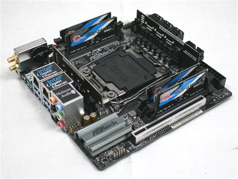 asrock xe itxac motherboard review   core  compromise mini itx