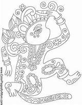 Coloring Surreal Designlooter Creature 303px 9kb sketch template