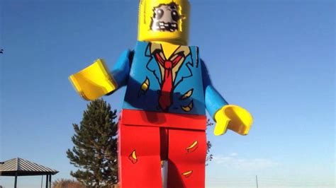 coolest lego minifigure costume  zombie youtube