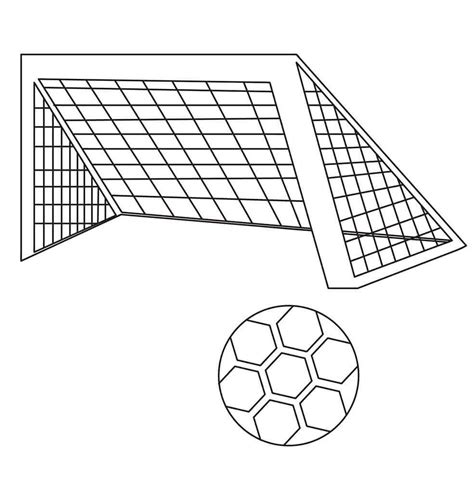 printable football  soccer coloring pages