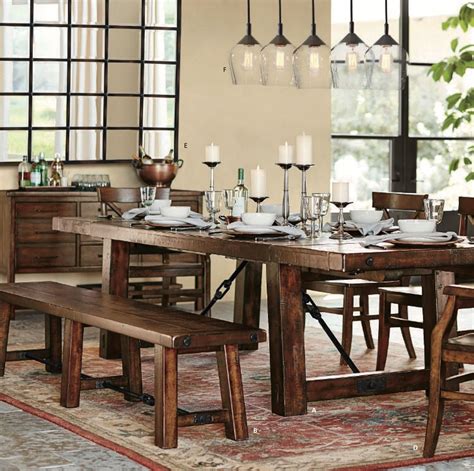 rustic kitchen  dining room table  rustic dining room ideas
