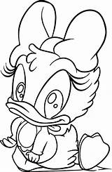 Duck Baby Coloring Pages Donald Daisy Drawing Cute Daffy Duckling Ugly Girl Scout Getcolorings Getdrawings Kids Clipartmag Print Popular sketch template