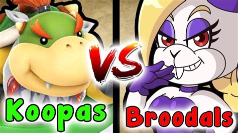 super mario odyssey koopalings  broodals     youtube