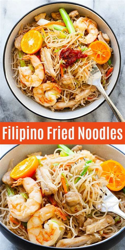the best pancit filipino fried rice noodles recipe ever