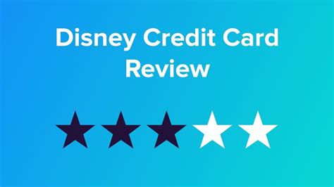 disney credit card review youtube