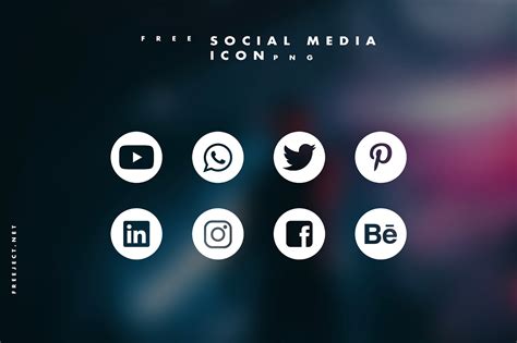 social media icon png file