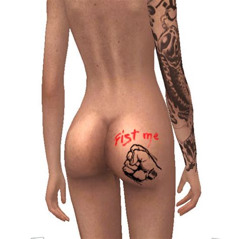 anal slut tattoos wickedwhims loverslab