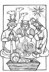 Coloring Pages Kings Three Wise Men Christmas Printable Mehndi Getcolorings Elegant Getdrawings Print Color sketch template
