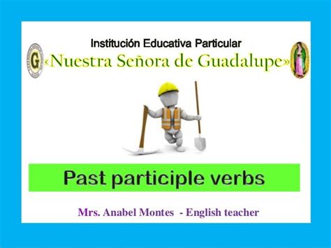 unit   participle verbs
