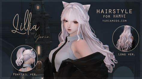 lillia hair  glamour dresser final fantasy xiv mods