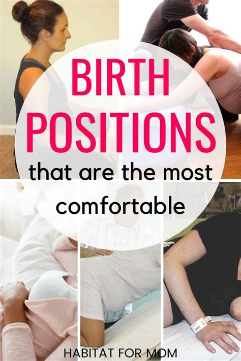 Best Labor Positions For Birth With Pictures And Examples – Habitat