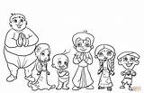 Bheem Coloring Pages Characters Chota Chhota Cartoon Drawing Printable Color Online Getdrawings Prints Print Popular Supercoloring Categories sketch template